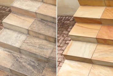 Sandstone Steps Get Brand New Look